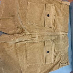 Taylor Stitch The Trail Short in Khaki Cord size 38 NWT